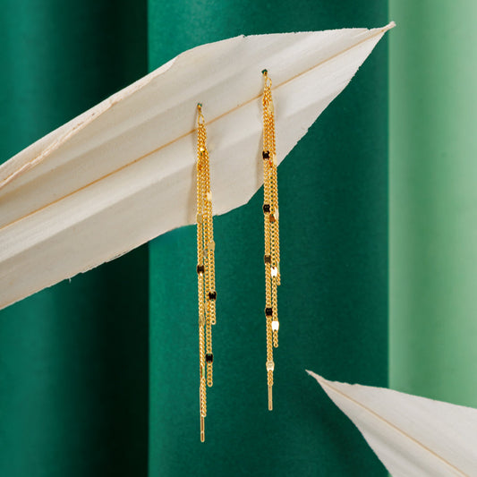 Kira Thread Earring | 925 Sterling Silver
