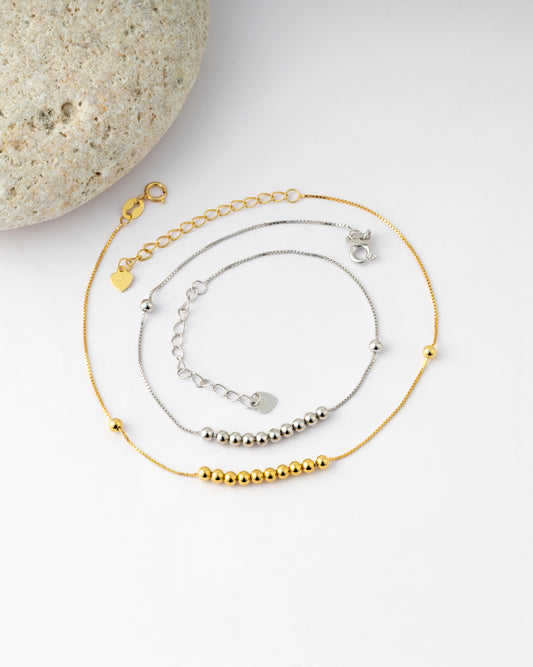 Tia Anklet | 925 Sterling Silver