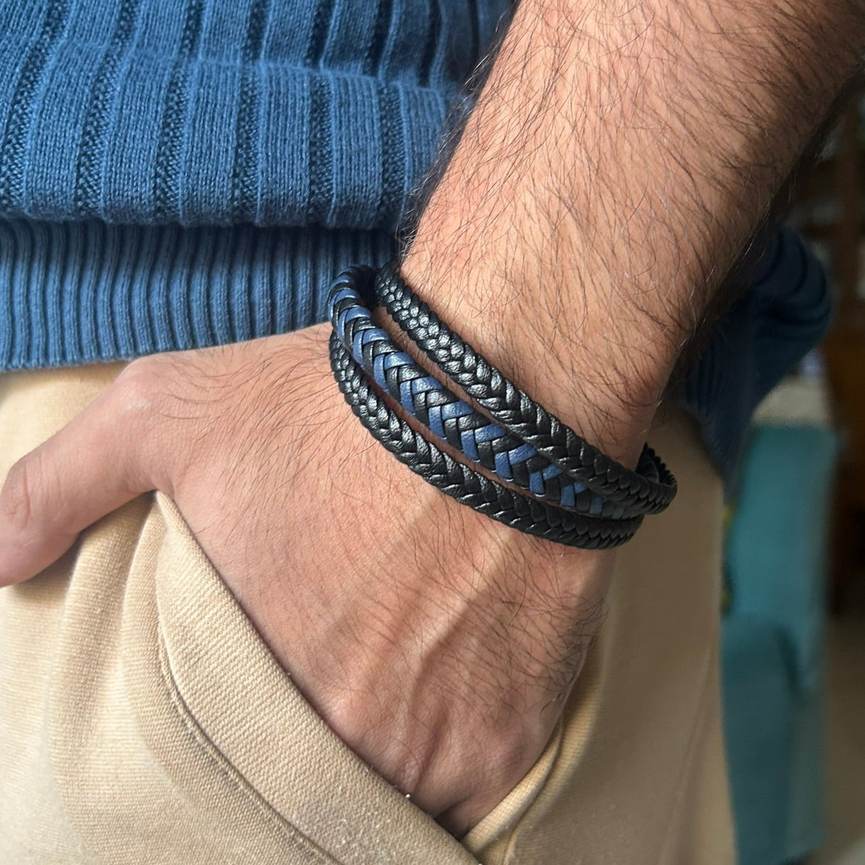 Blue Current Bracelet