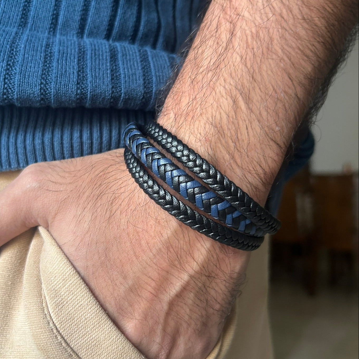 Blue Current Bracelet