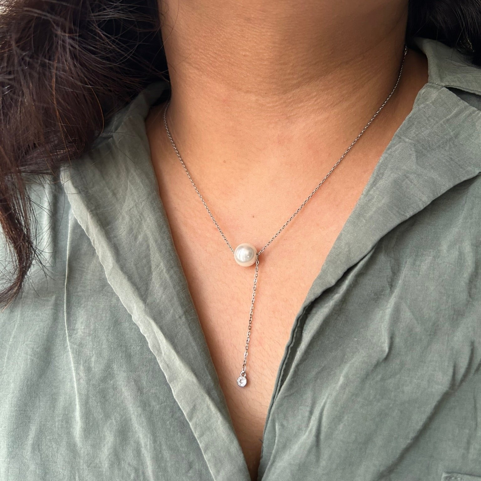pearl chain necklace