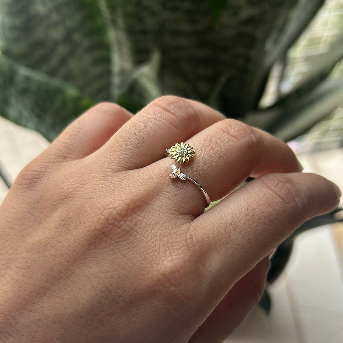 HoneyBee Fidget Spinner Ring | 925 Sterling Silver