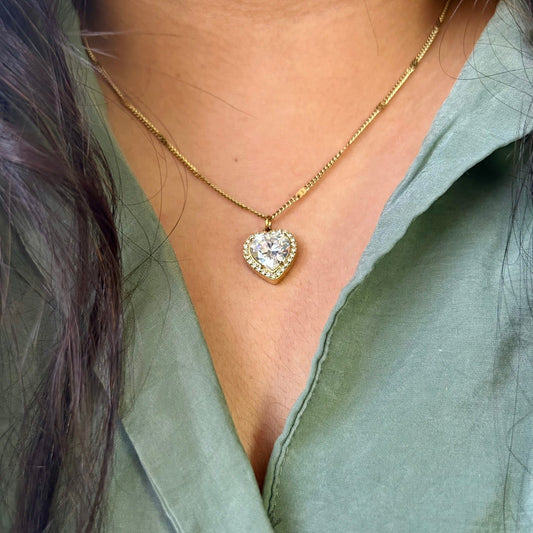heart pendent - delphin jewels