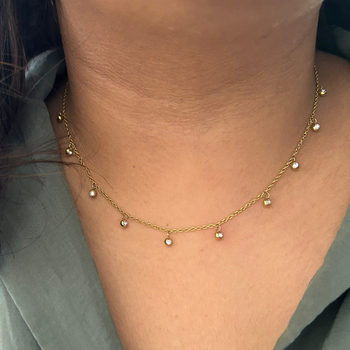 18kt Gold Plated Necklace | Delphin Jewels