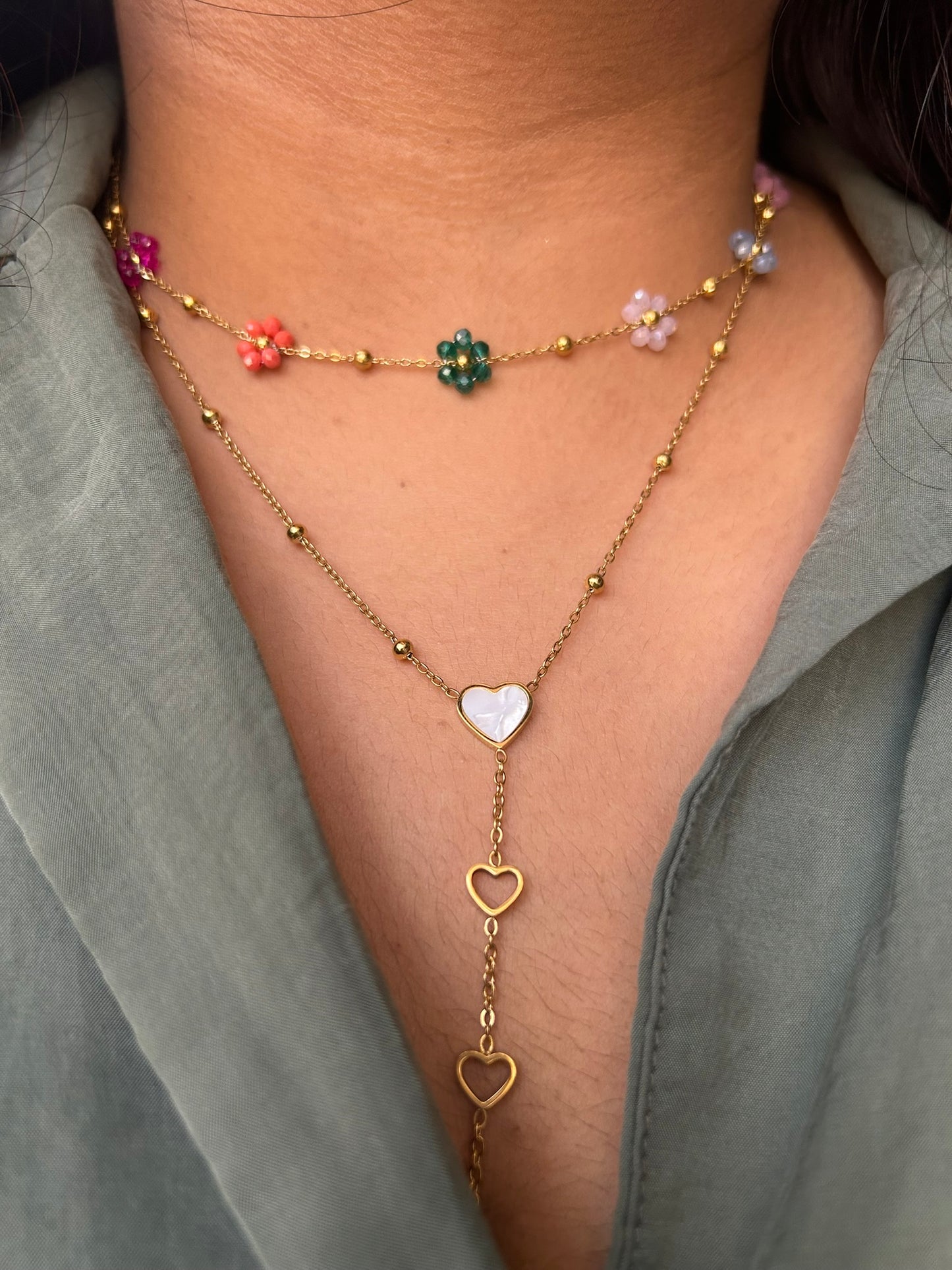 Shell Heart Necklace