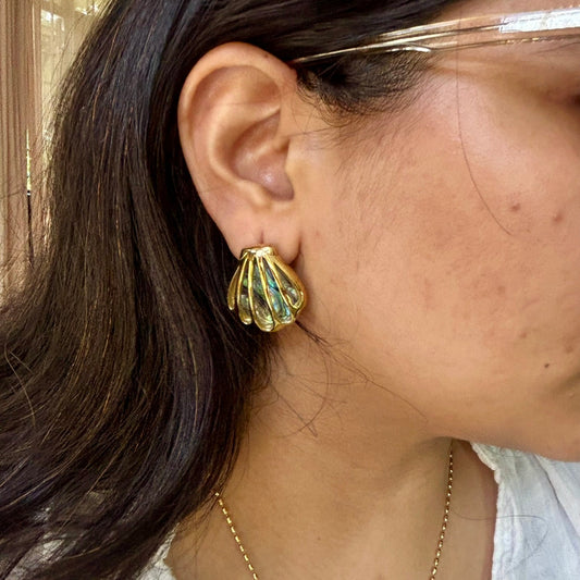 Glowing Shell Earring