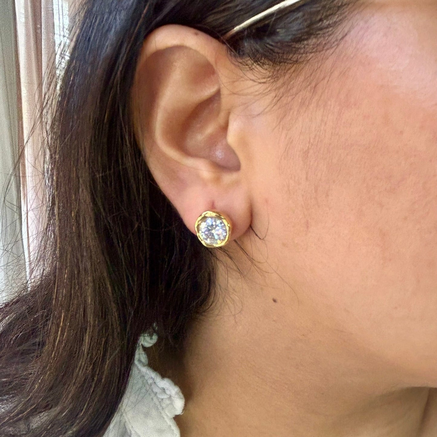 Halo Stud Earring