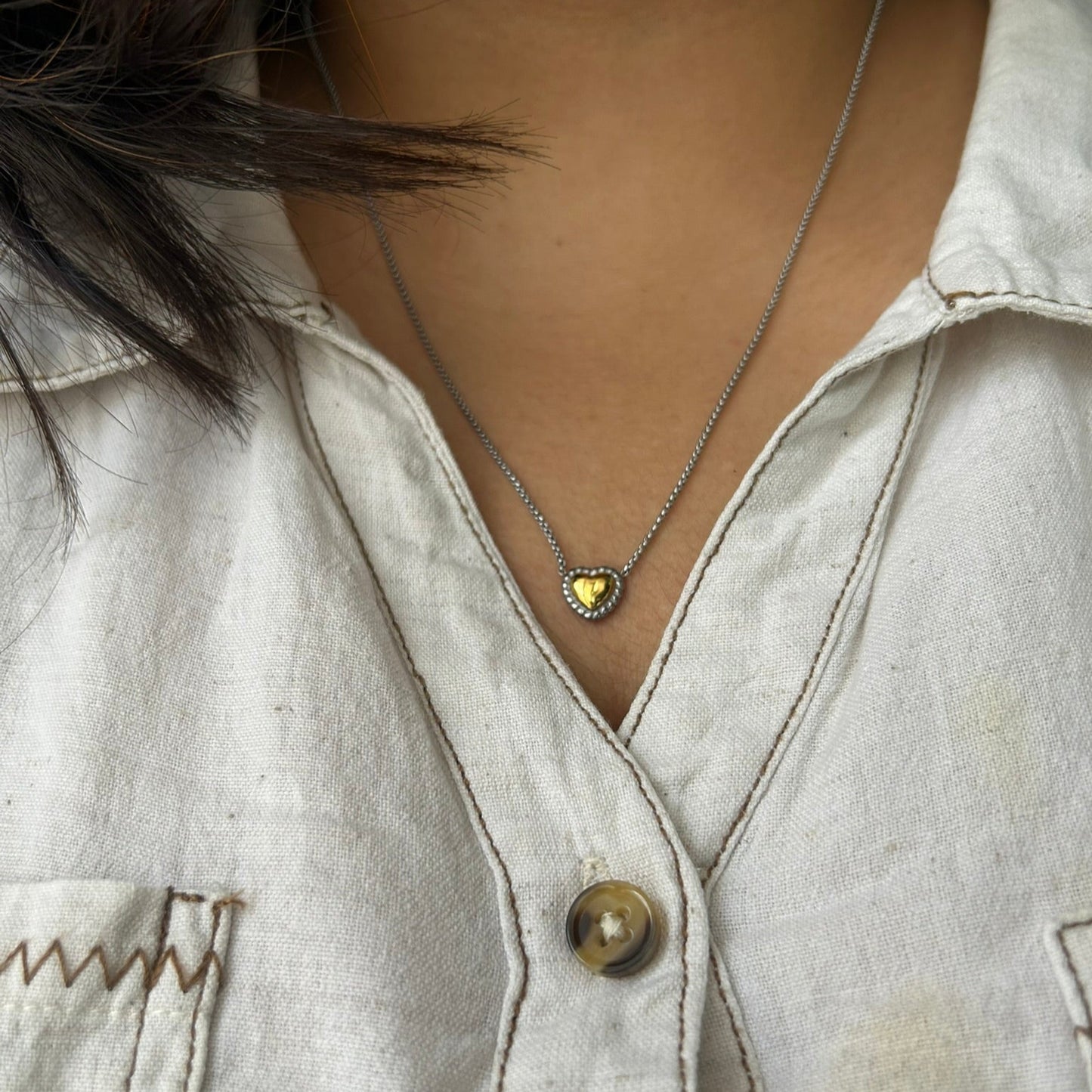 Duo Heart Necklace