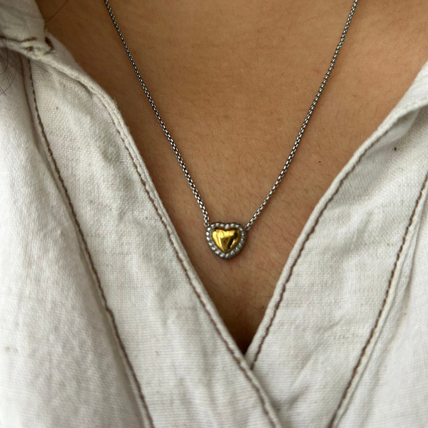 Duo Heart Necklace