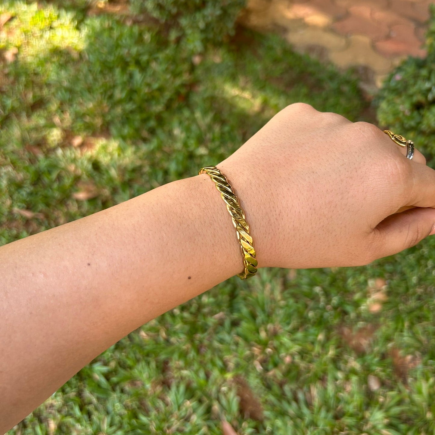 Coil Cuff Bracelet