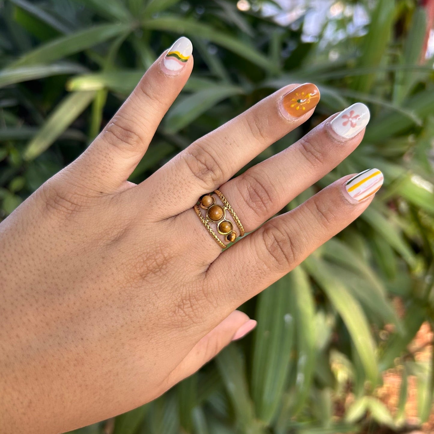 Earthy Adjustable Ring