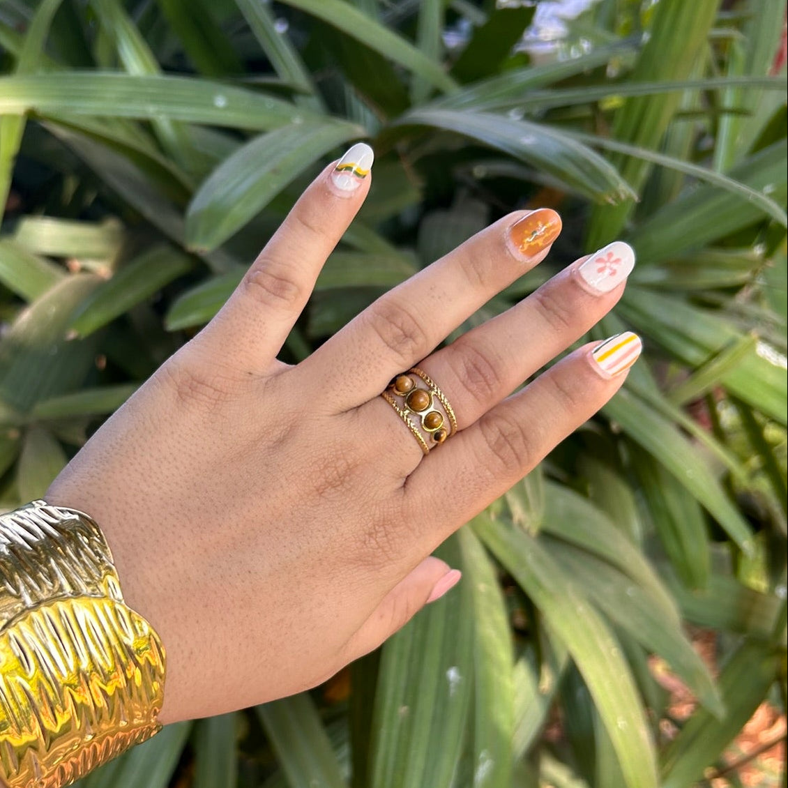 Earthy Adjustable Ring