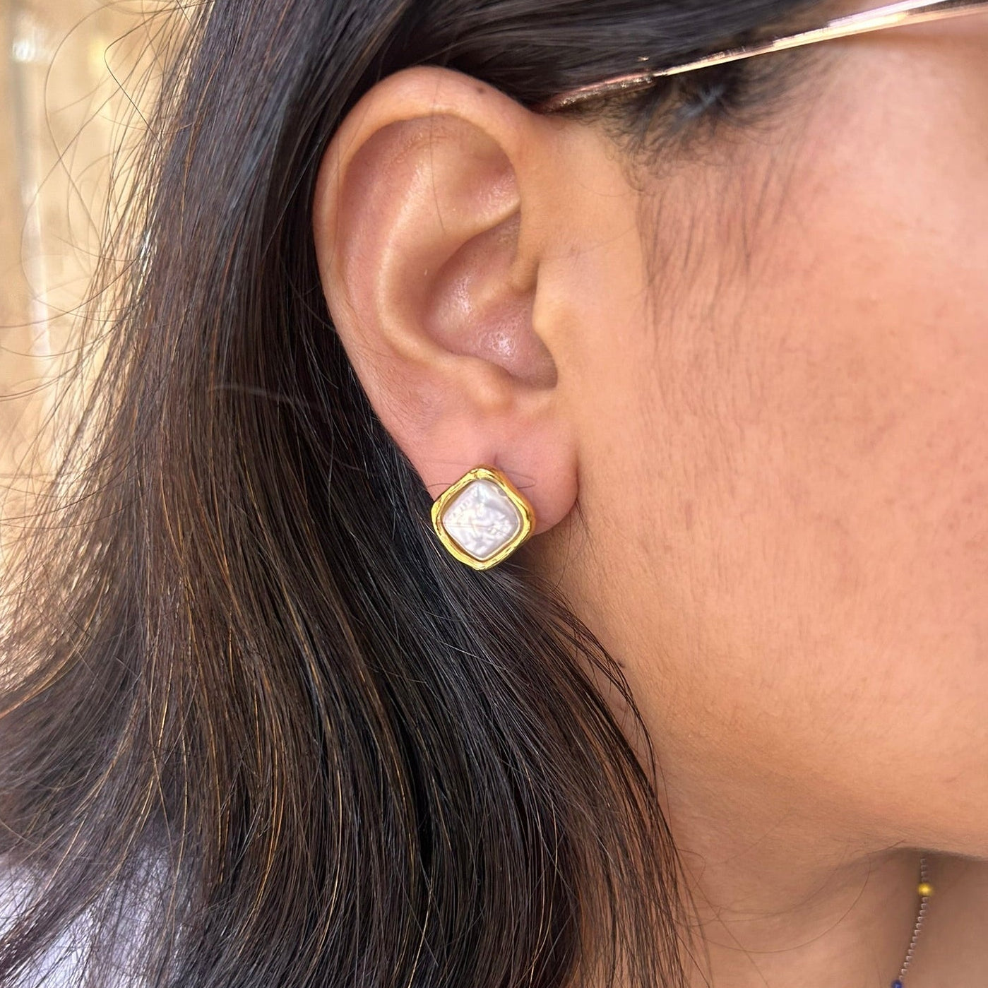 Celine Earring & Adjustable Ring Set