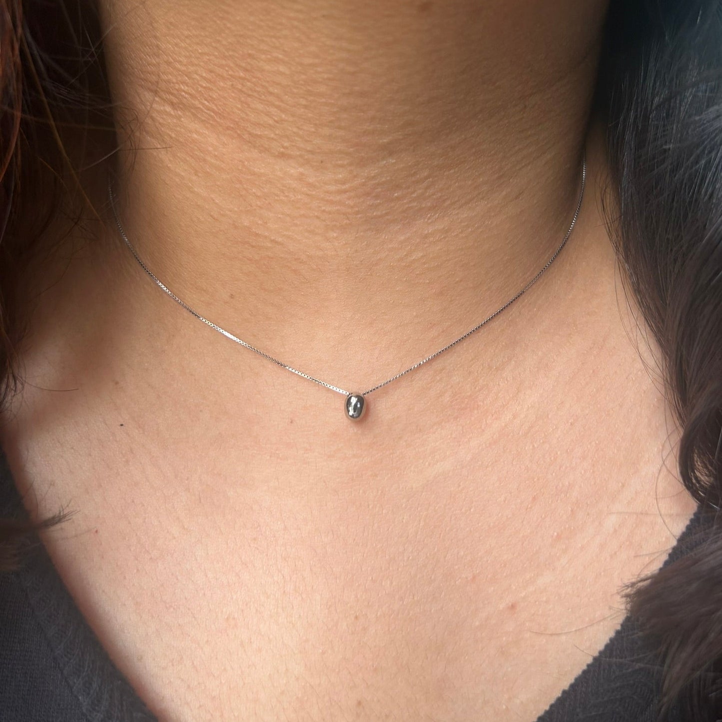 Dot Necklace 925 Sterling Silver