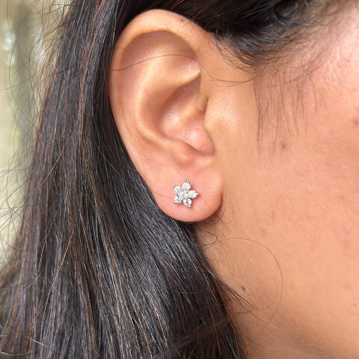 May Stud Earrings | 925 Silver