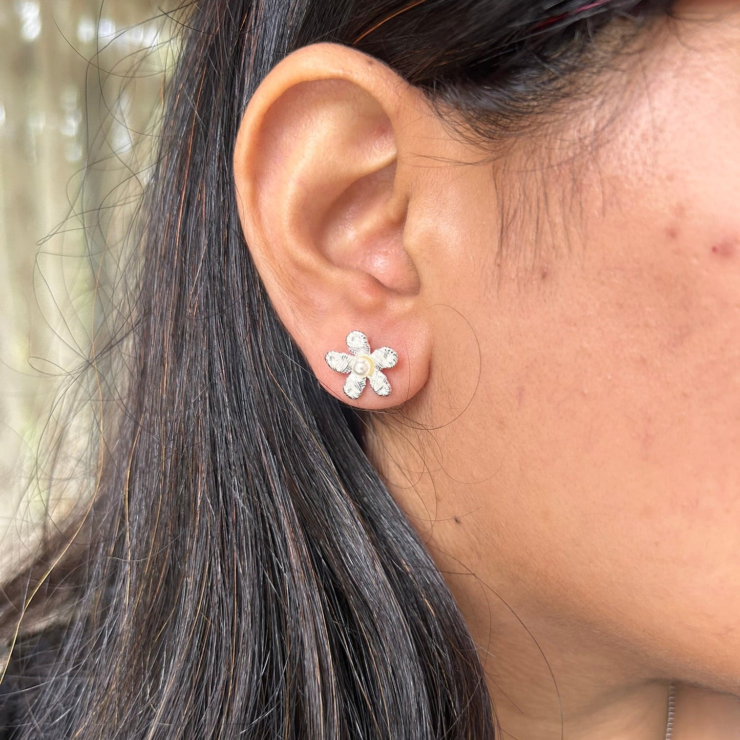 Cleo Studs Earrings | 925 Silver