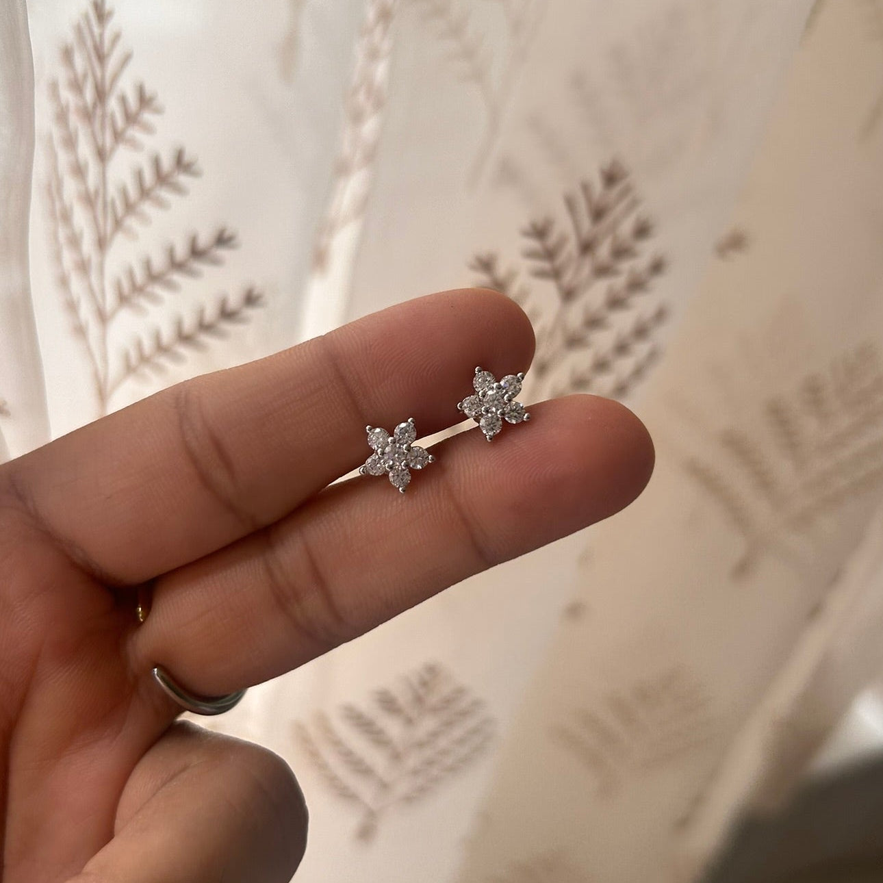 May Stud Earrings | 925 Silver