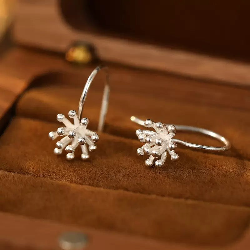 Ray Earrings | 999 Silver