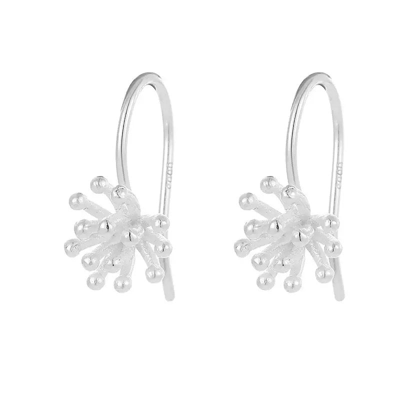 Ray Earrings | 999 Silver