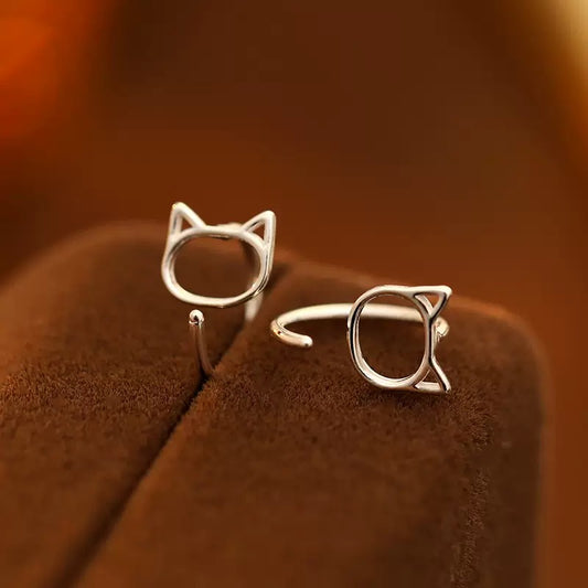 Catwomen Earrings | 999 Silver