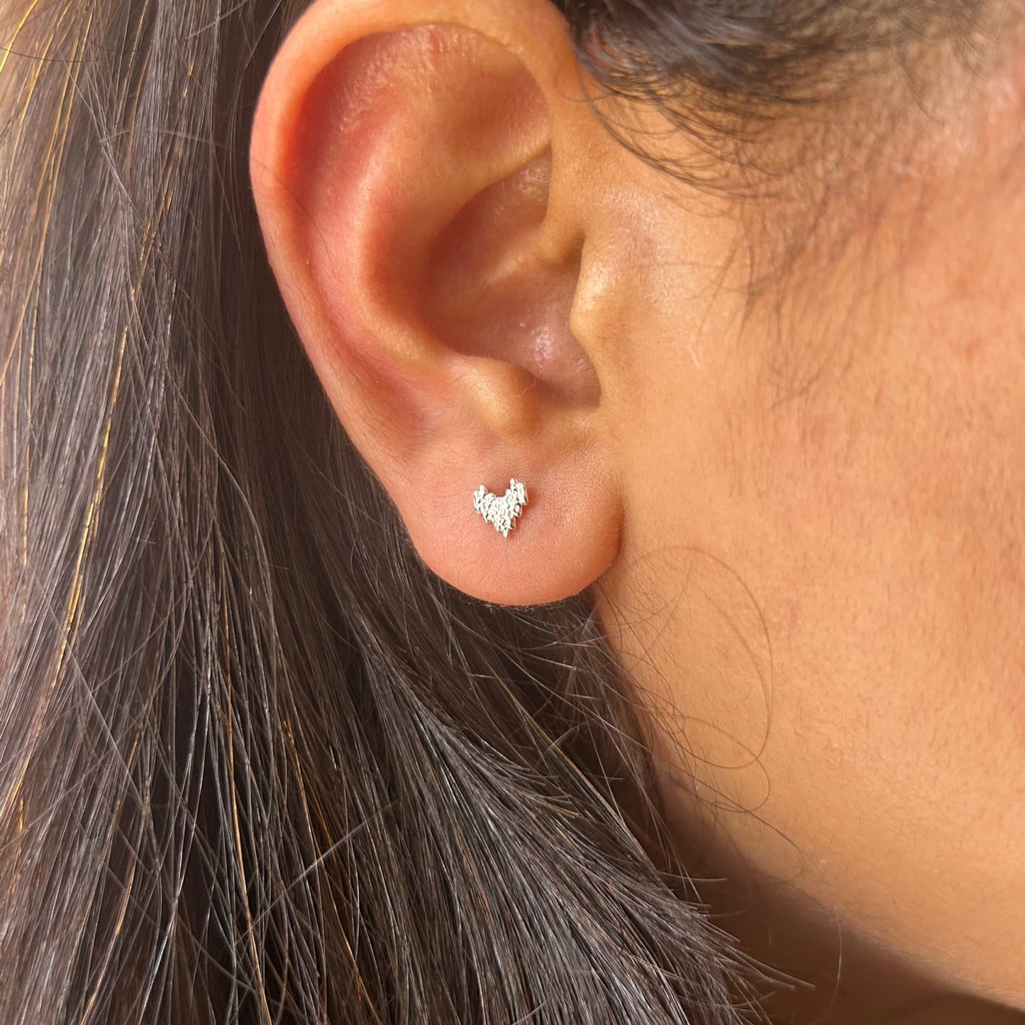 Zoya Stud Earring | 999 Silver