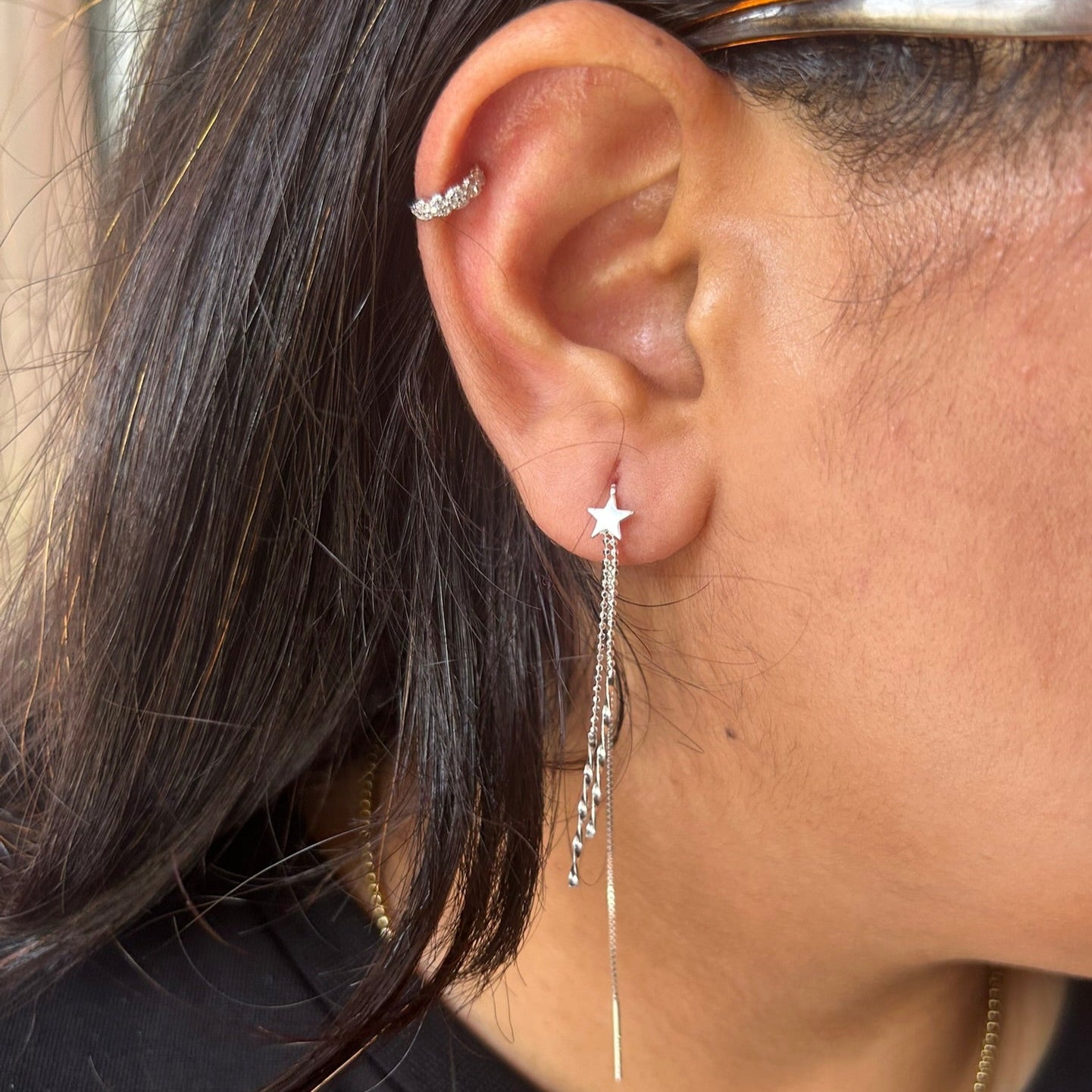 Northstar Thread Earring | 925 Sterling Silver