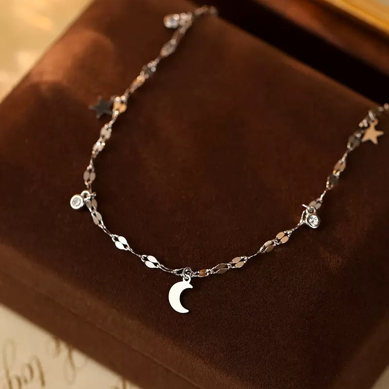 Celestial Anklet | 925 Sterling Silver