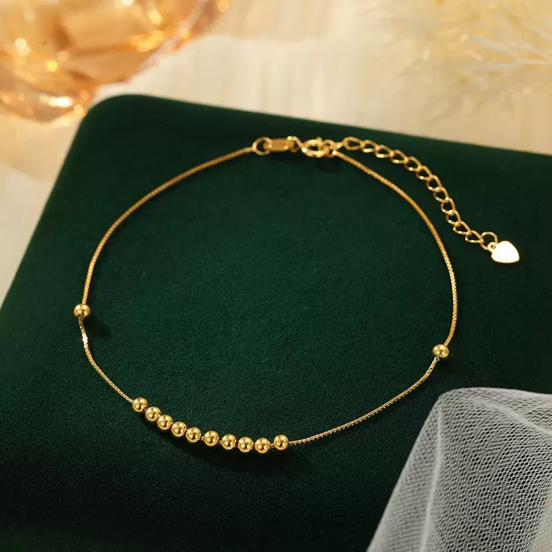 Tia Anklet | 925 Sterling Silver