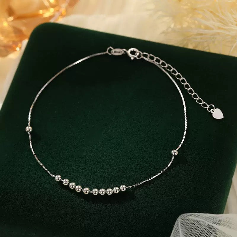 Tia Anklet | 925 Sterling Silver