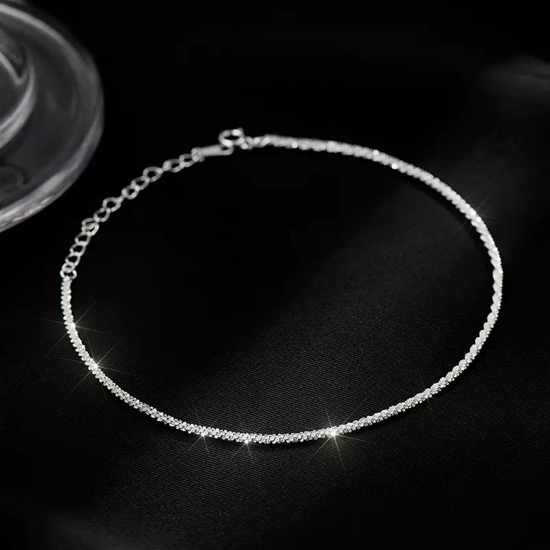 Loop Anklet | 925 Sterling Silver