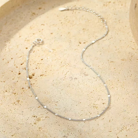 Kira Anklet | 925 Sterling Silver
