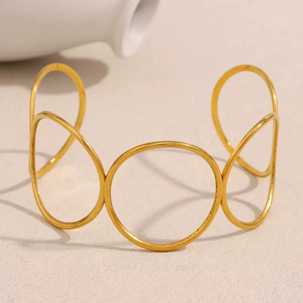 Circle Cuff Bracelet