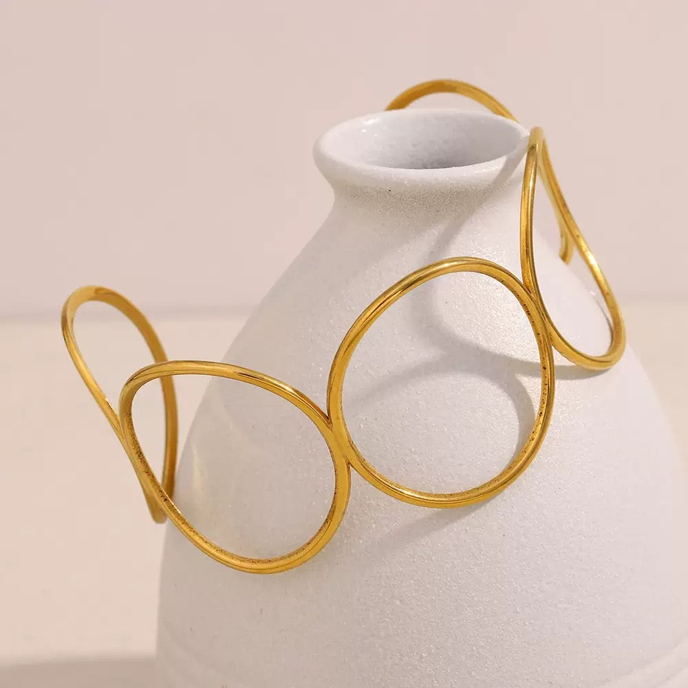 Circle Cuff Bracelet