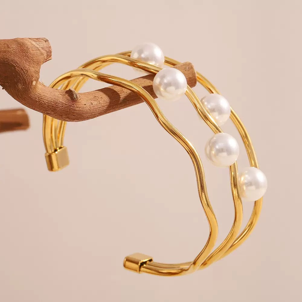 Peace of the Sea Cuff Bracelet