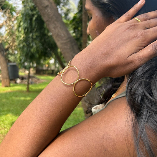 Circle Cuff Bracelet