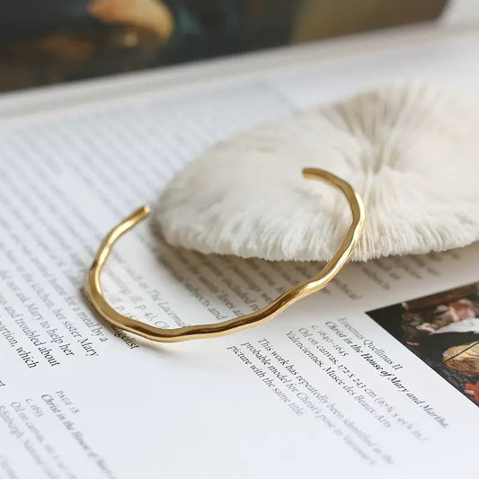 Soft Wave Cuff Bracelet