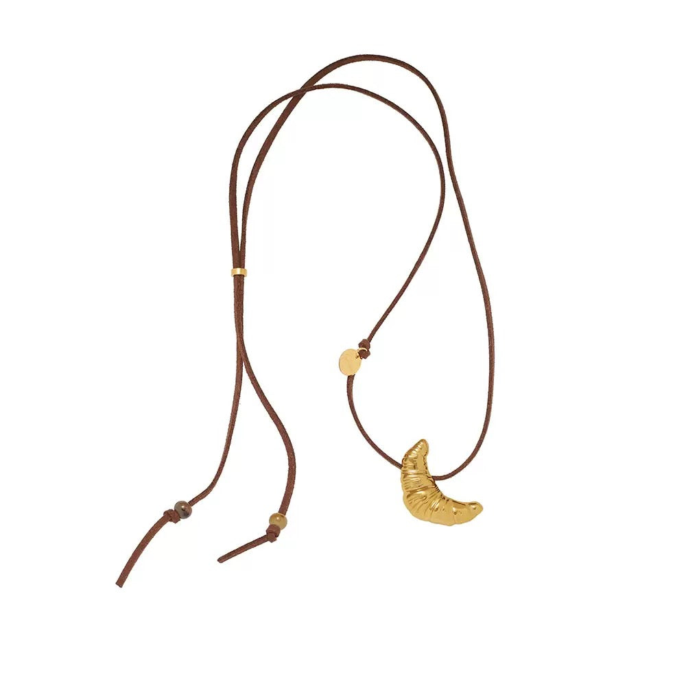 Croissant Necklace