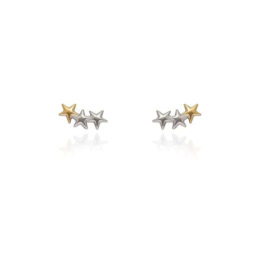 Star Trio Earring