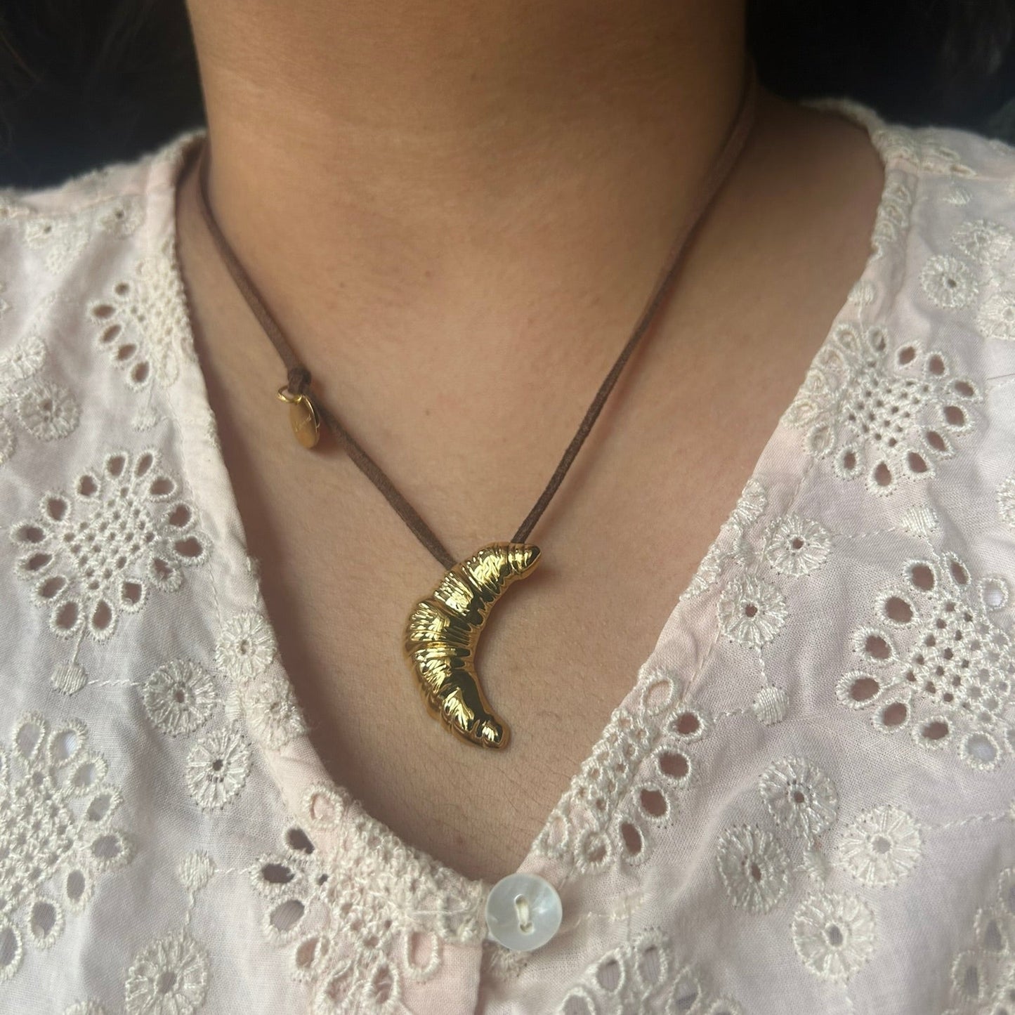 Croissant Necklace