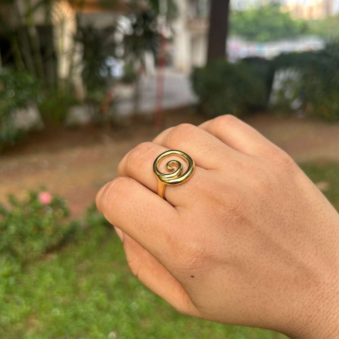 Sphere Adjustable Ring