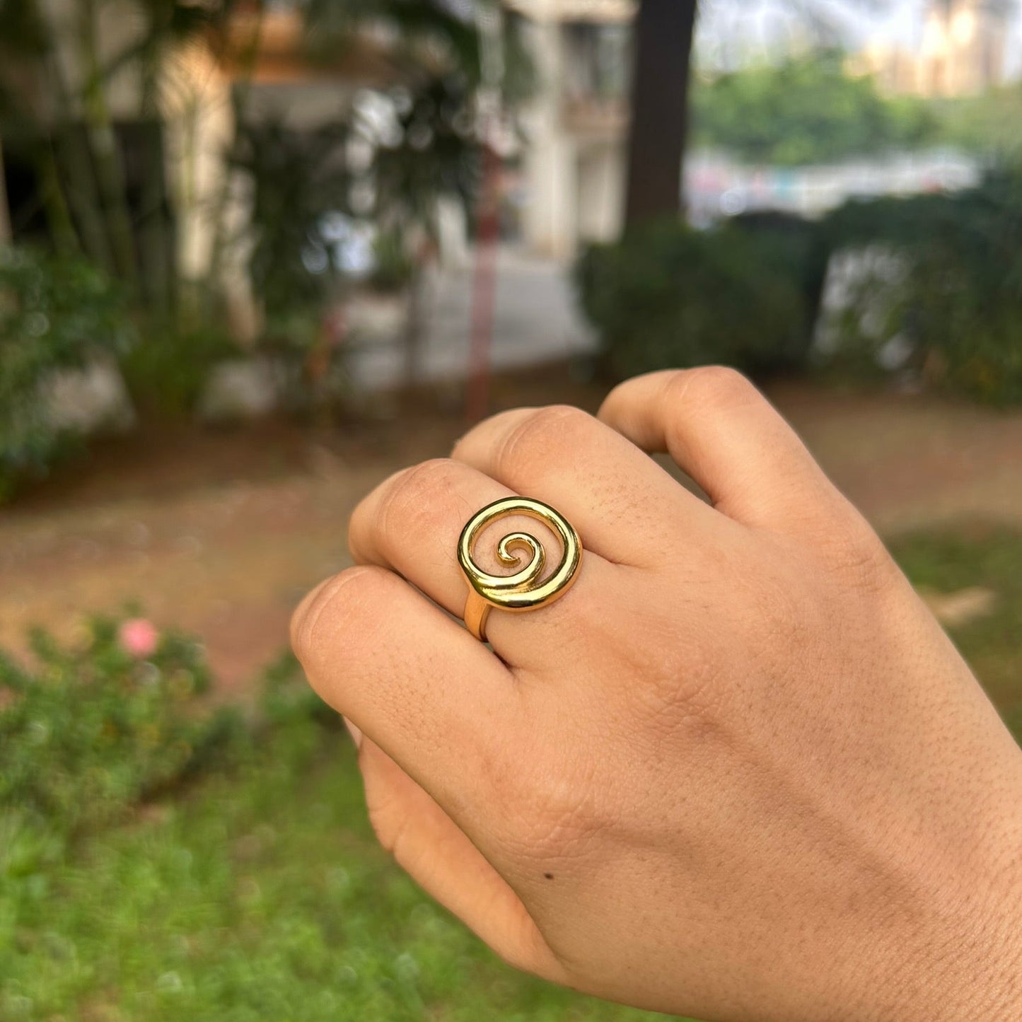 Sphere Adjustable Ring