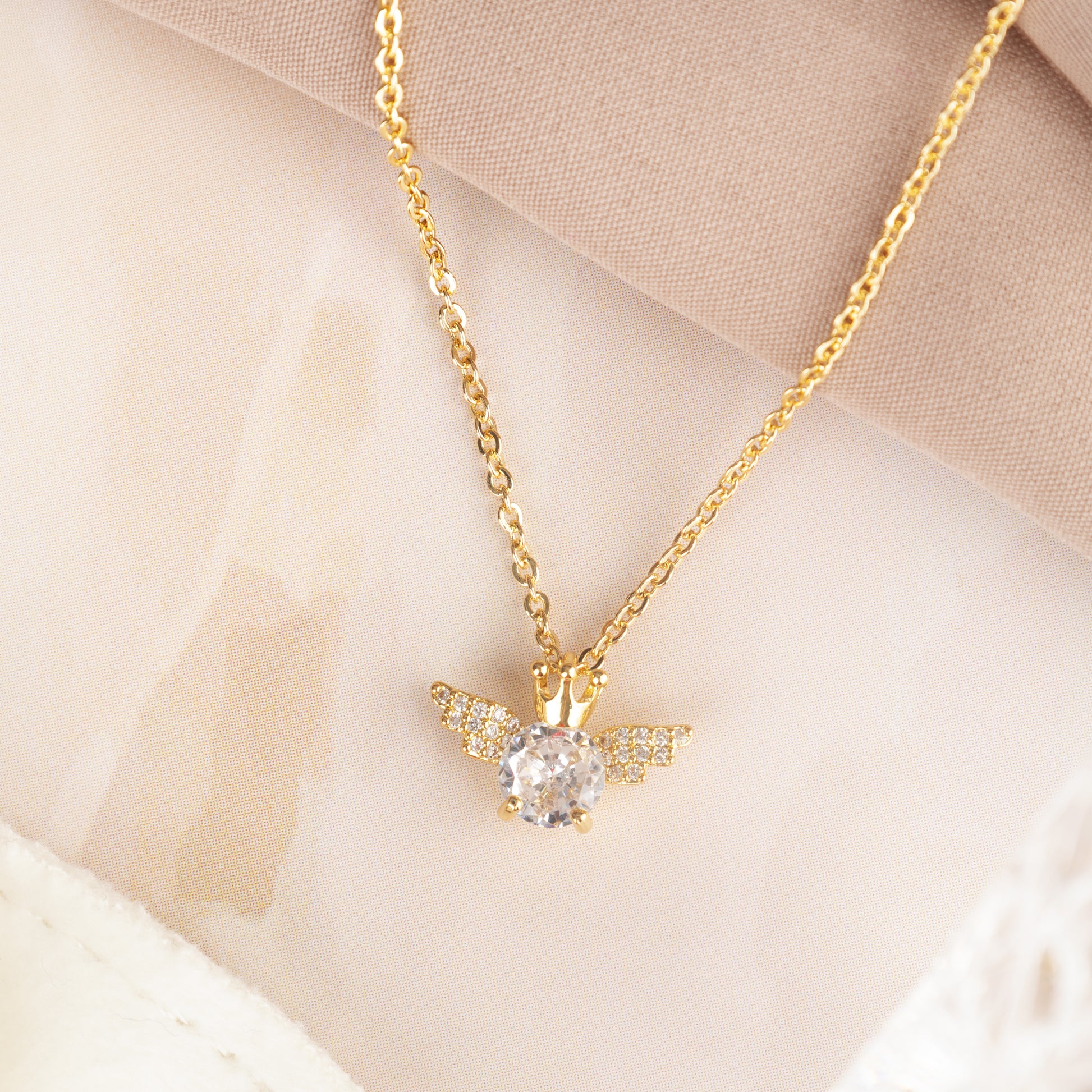 gold plated necklace women's