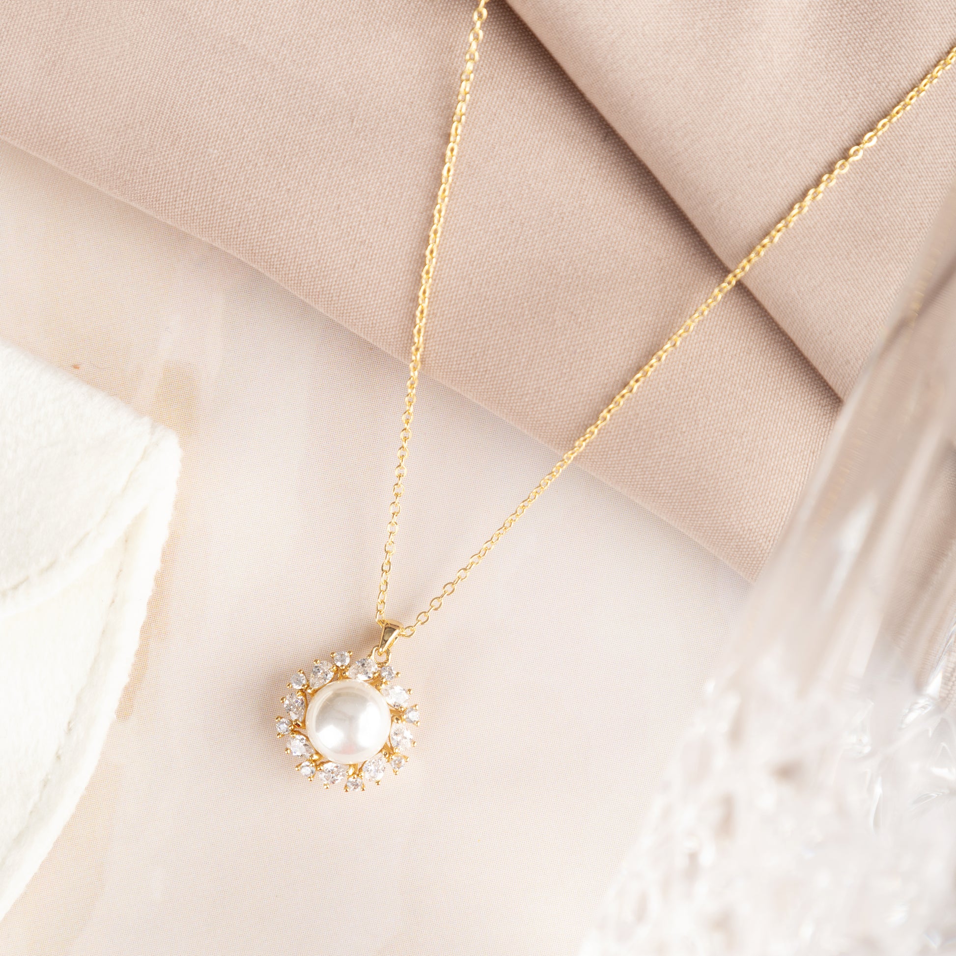 gold plated necklace for women