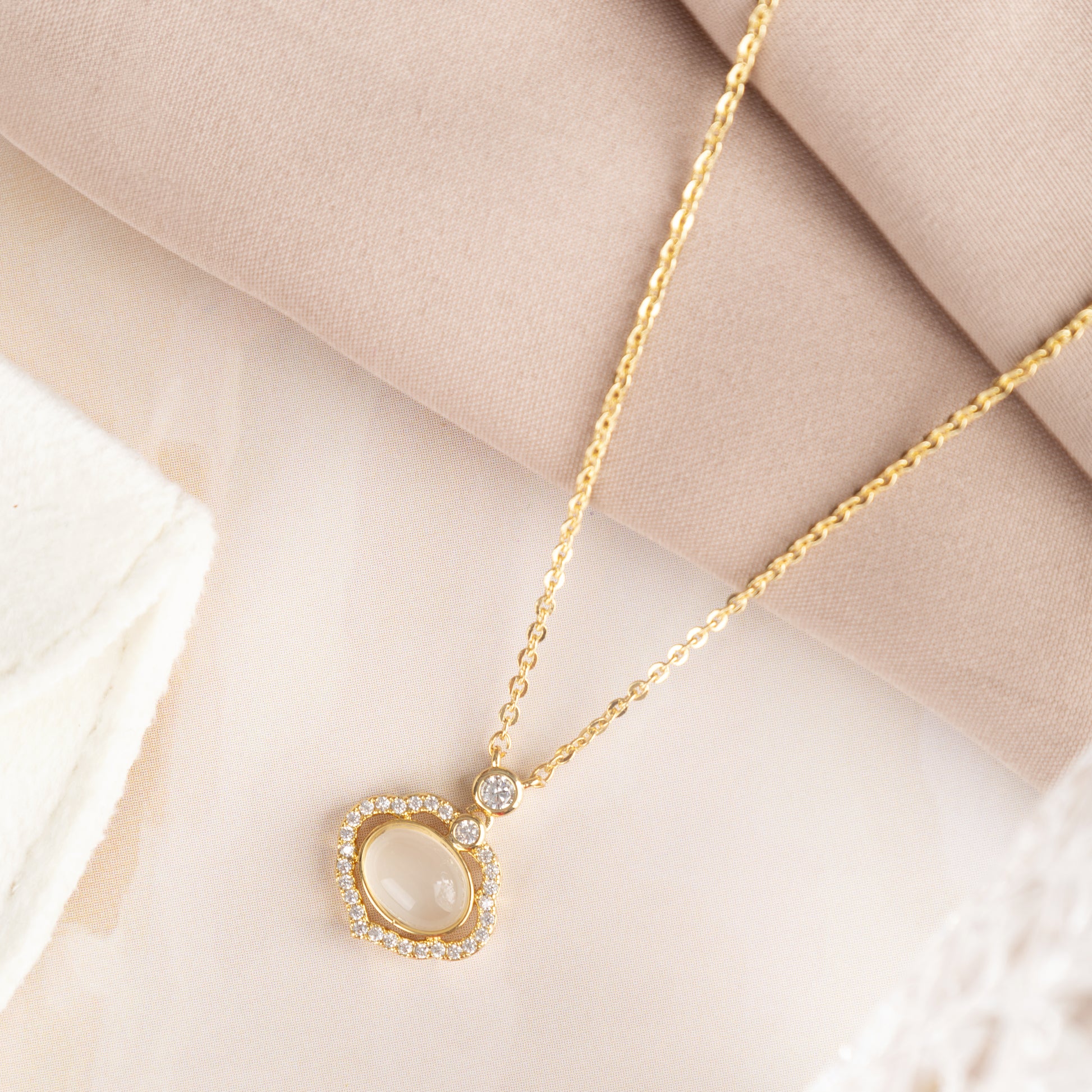 gold plated necklace women's