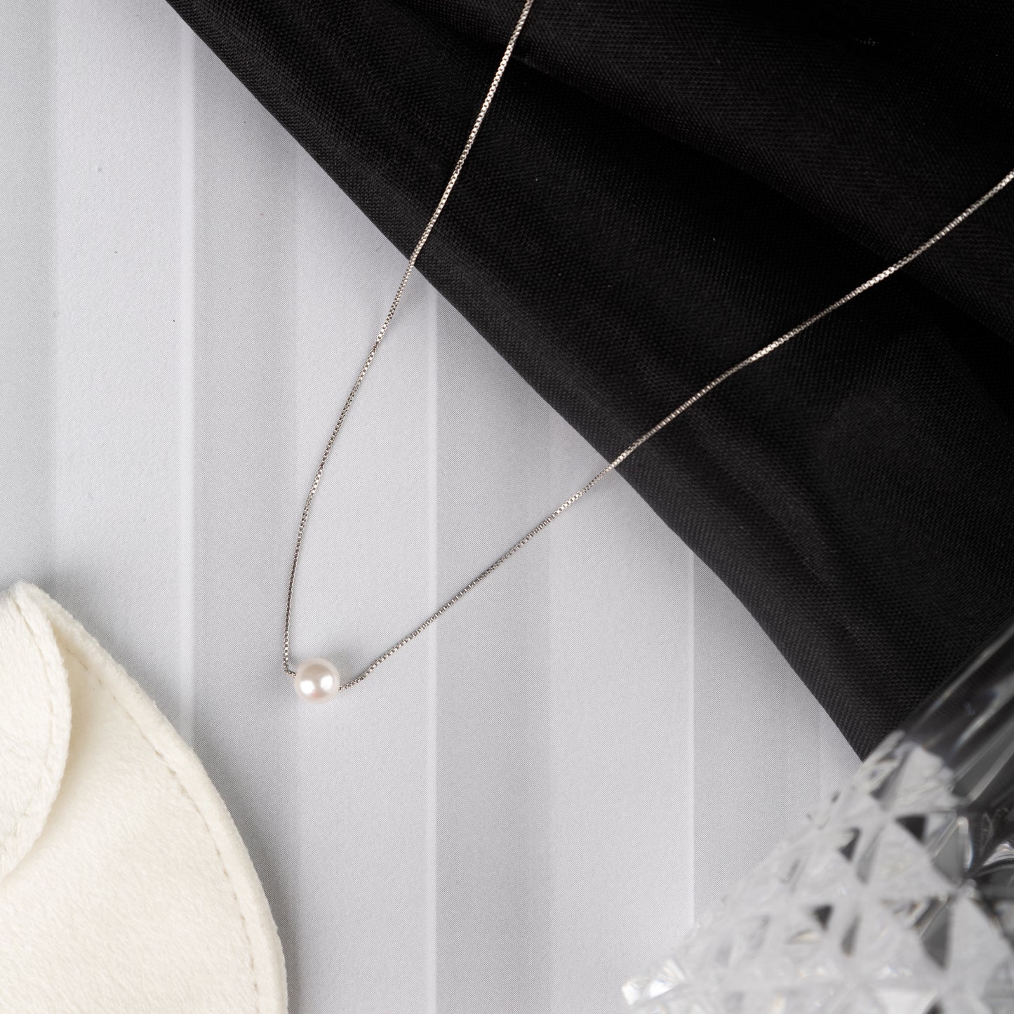 silver pearl jewellery