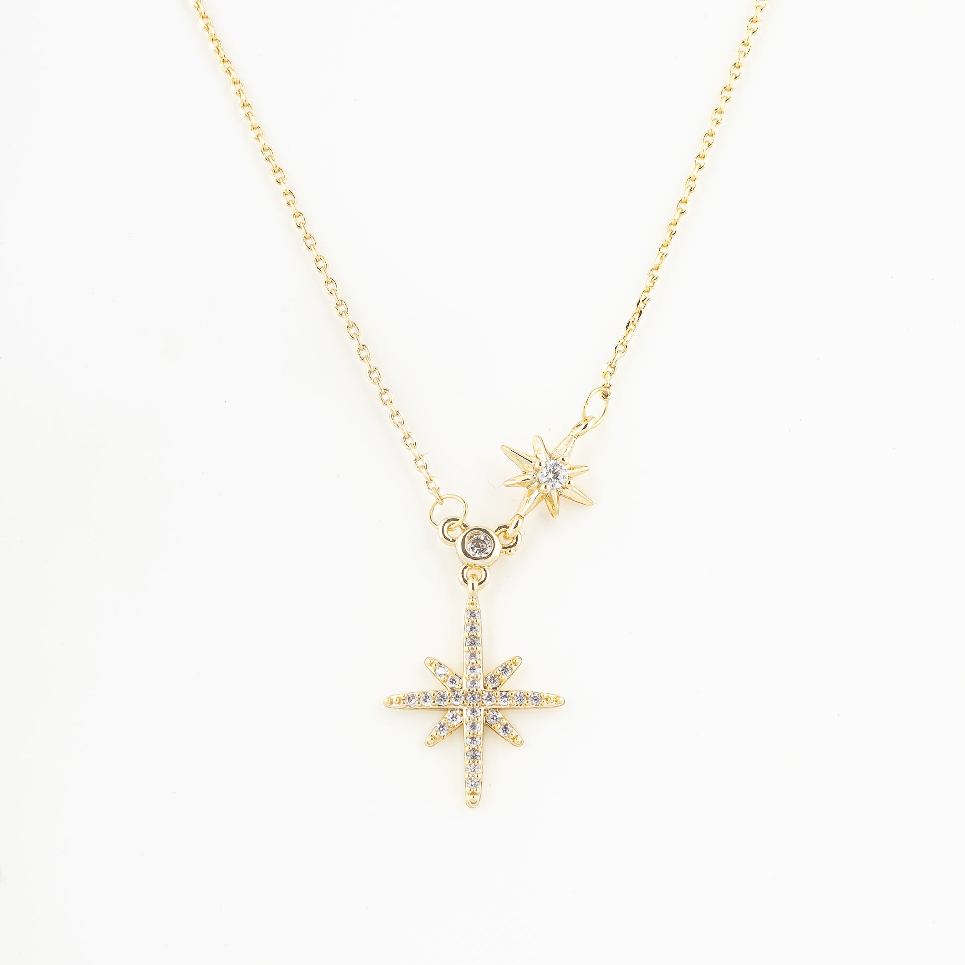 snowflake necklace - delphin jewels