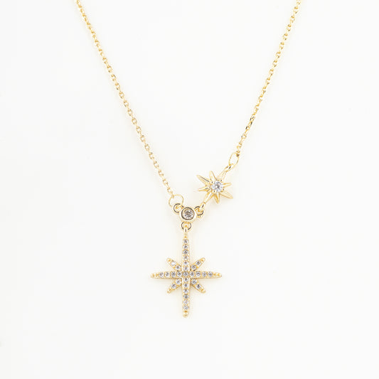 snowflake necklace - delphin jewels