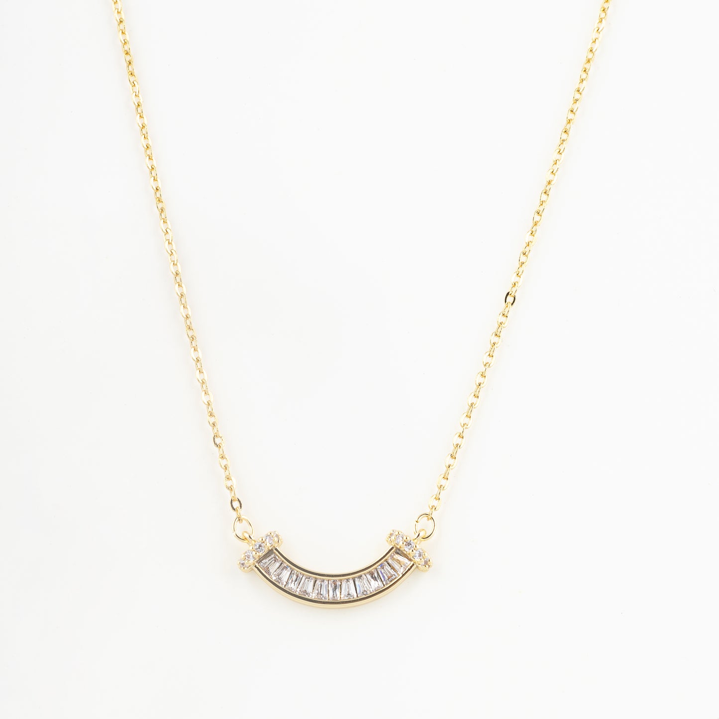 gold plated necklace women's
