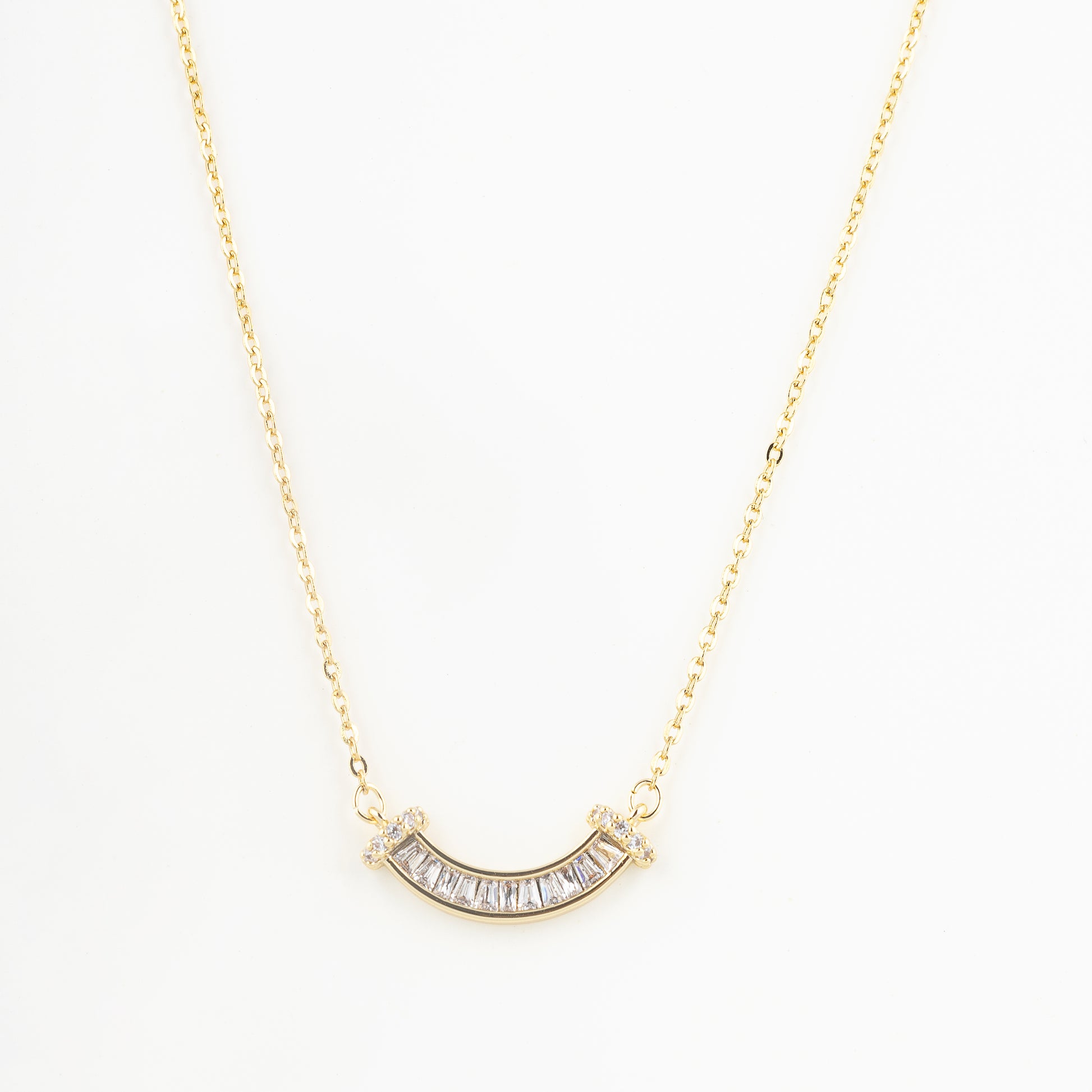 gold plated necklace women's