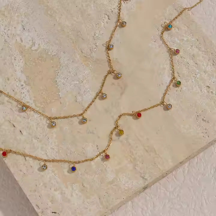 Gold Plated Heart Necklace | Delphin Jewels